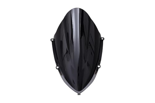 Bulle Aprilia RS 457 polycarbonate noire pour réduire le vent sur route