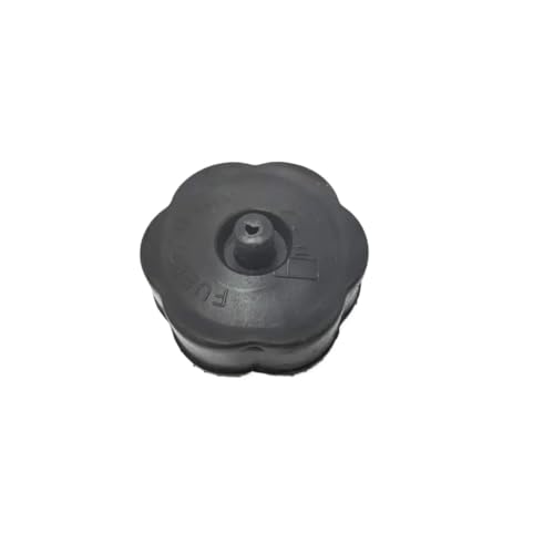 Tapón depósito combustible de plástico negro para motocicleta PW50
