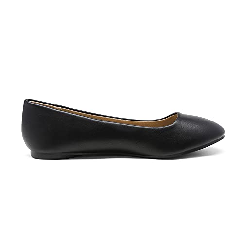 Image of DREAM PAIRS Women's Sole-Simple Ballerina Walking Flats Shoes