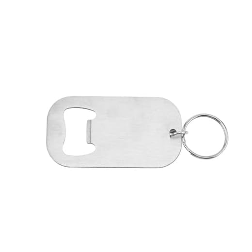 Bottle Opener Key Chain Pendant Portable Beer Bottle Opener Multi-purpose Keychain Bottle Opener(3.8x7cm)