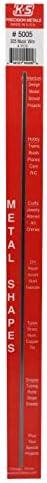 K&S Precision Metals Music Wire 5005 โ 0.025" OD x 12" Long โ High Tensile Strength for Crafts, Jewelry, Musical Applications, Made in USA, 4 Wires