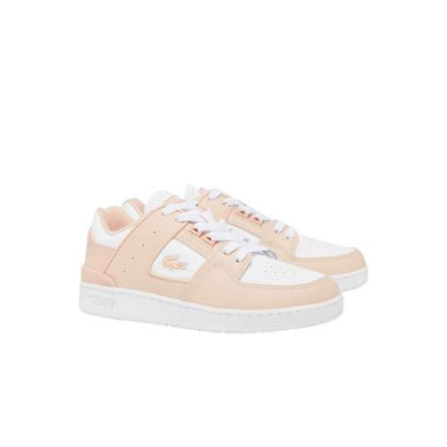 Image of Lacoste Women's Court Cage Leather Sneakers