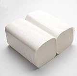 Servicios de 220x210mm Toallas Secamanos Zig-Zag Papel Laminadas 4000 unidades  20 Paquetes de 200 Unidades  Papel Blanco 2 Capas