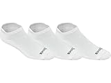 ASICS Cushion Low Cut Sock (Pack of 3), X-Large, White