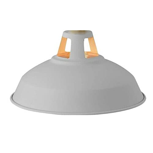 DC VOLTAGE Retro Modern Metal Lamp Shades Ceiling Light Shades, Vintage Industrial 30cm Easy Fit Country Style Bulb Guard