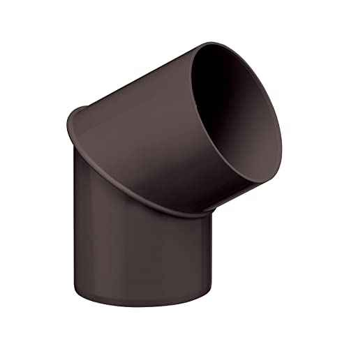 INEFA tuyau de descente d'angle, 60° DN 75 Marron foncé Cover
