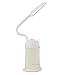 Rechargeable Battery Powered Reading Book Light for Bed, Portable Desk Table Lamp USB Charging Port for Kids Students Bedroom Bedside Nightstand Camping Tent Lantern,Baby Nursery Night Light