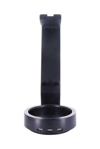 Image of Cable Guys Powerstand SP2 - Docking Station for Cable Guys, Phone and controller holder, with headphone cradle Gaming Accessory - Black