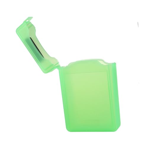 Tofficu Shockproof Static Storage Box Case Green Hard Drive for Disks Moistureproof and Convenient Labeling Included