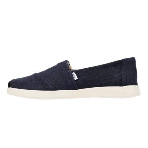 Image of TOMS Women's Alpargata Plus Slip On Espadrille, Textile Upper, Relaxed Fit, CloudBound Insole, Stretchy Easy On and Off