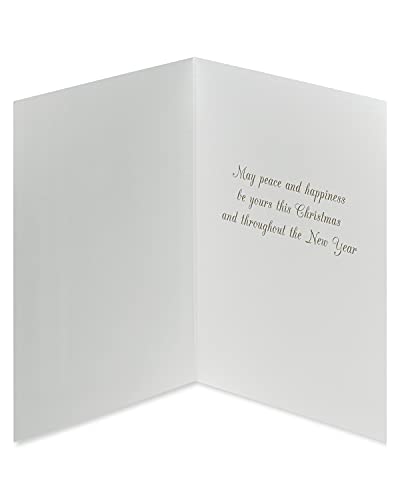 Papyrus Christmas Cards Boxed with Envelopes, Peace and Happiness, Snowbird (20-Count) - Image 2