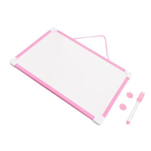 JuneSunお子様が自宅、学校、オフィスで書いたり描いたりできる、吊り下げ式両面消去可能マグネットホワイトボード(1セット)