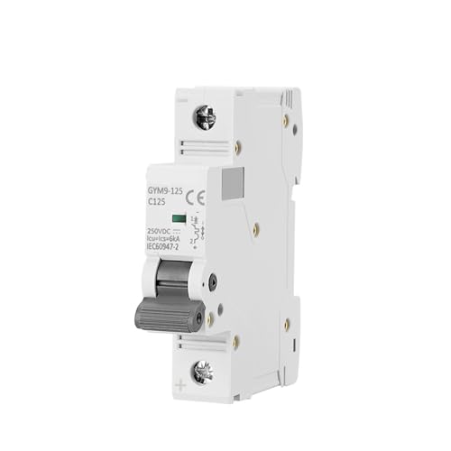 Disjoncteur miniature 125A résout les surcharges de batteries et protège le circuit 250VDC