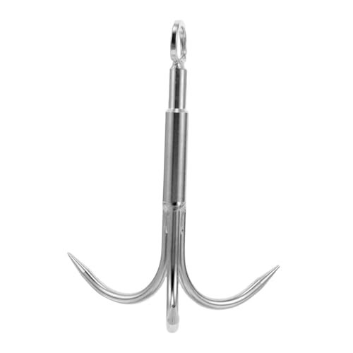 KICHOUSE Large Aquatic Hook Boat Anchor Hook for Saltwater Fishing Trailer Tie Down Anchor Grappling