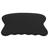 Matériau robuste : fabriqué en corne de bœuf, cet outil de gua sha pour le corps offre une surface lisse et douce pour la peau, une expérience de grattage douce et confortable pour les peaux sensibles. instrument de gua sha pour le visage, massage facial gua sha