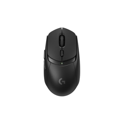 Logitech G G309 LIGHTSPEED Mouse gaming wireless leggero, interruttori ibridi LIGHTFORCE, sensore HERO 25K, oltre 300 ore con batteria AA, 6 pulsanti programmabili, PC e Mac – Nero
