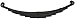 Dorman 929-1041 Utility Trailer Leaf Spring, Eye/Eye, 1 3/4
