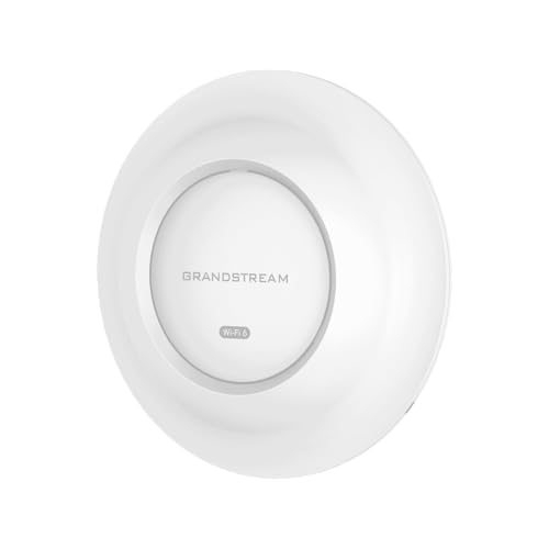 Grandstream 4x4 802.11ax Wi-Fi 6 AP, AX6000, 2 x 2.5 porte Gbe, HE160 GWN7664E