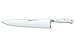Arcos Serie Riviera Blanc - Cuchillo Cocinero - Hoja de Acero Inoxidable Forjado NITRUM 300 mm - Mango de Polioximetileno (POM) Color Blanco