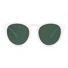 Matte White/Dark Green Non-polarized