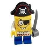 LEGO SpongeBob Squarepants Minifigure with Pirate Hat & Sword - SOLD LOOSE