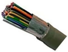 Belden 8303 060100 Cable, Multipair; 22 AWG; 7x30; Foil Braid Shield; PVC Ins.; 3 PAIRS