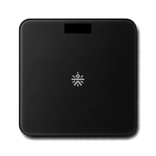 Cult Active body Weighing scale, LCD display, Weight Machine, 180 Kg, Batteries included, Tempered Glass Platform, Ideal for Home Use, Black. Cult Act