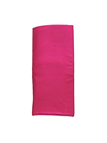 Image of M Fabrics Pure Cotton Lining Cloth Dark Pink Rani 40 Inches Width Unstitched Fabric Solid Material for Women Garments Sewing 10 Meters