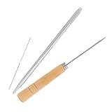 EPIGEIST Doll Hair Rooting Werkzeug mit Holzgriff Langlebig und Leicht für Puppenperücken Reparatur DIY Haarverpflanzung Frisieren und Haarlinienkorrektur Geeignet für Puppen DIY und Shops