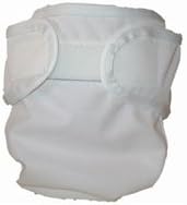 Classic Diaper Covers - White - Large
