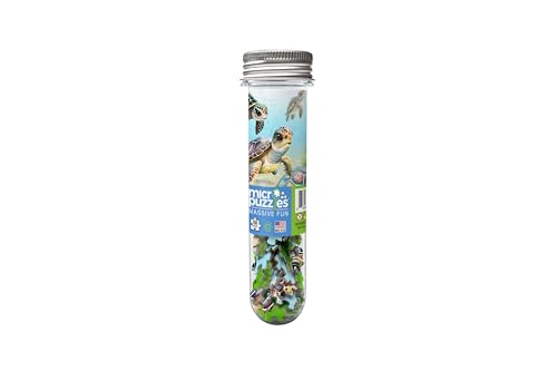 Micro Puzzles Flippin' Awesome Rompecabezas Micro de 150 Piezas Tortugas Marinas Mini para Adultos 4x6 Pulgadas miniatura 3