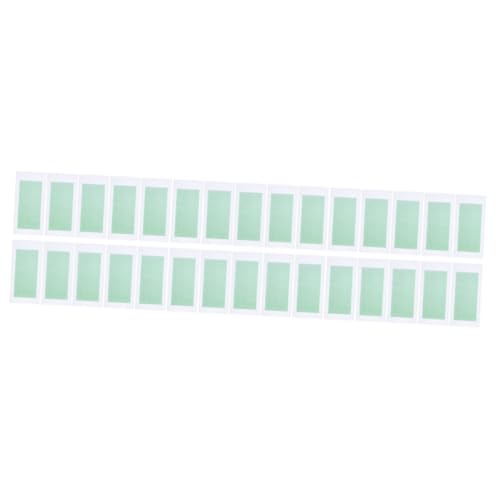 FRCOLOR 3 Juegos Papel Encerado Accesorios De Belleza Tiras Depilatorias Papel Depilatorio Tiras De Cera Corporal Papel De Cera Para El Vello Corporal Plantilla Light Green 10 Uds * 3