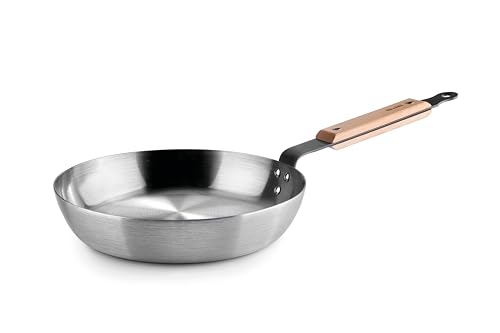 IBILI - Sartén Karbonsteel 24 Cm, Acero al Carbono, Apta para Inducción, Retencion de calor,...