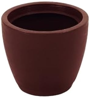 Vaso Tramontina Asteca em Terracota com Prato 24 cm