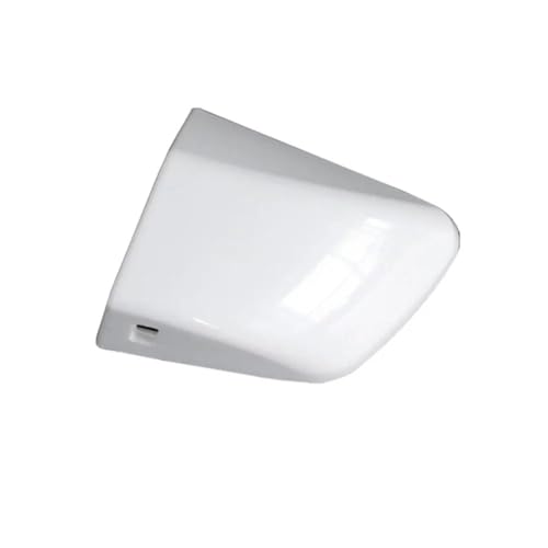 外側ドアハンドル運転席側 に適合するカイエン 2011-2017 フロント左ドライブ側外装外側ドアハンドルグリップロックカバーキャップ蓋(1pcs white)