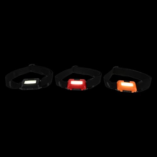 Faros para senderismo POPETPOP linternas de cabeza led portátiles sin batería