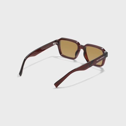 Image of SAM AND MARSHALL TROY Sunglasses I 400UV Protection I Rectangle Shape Sunglass I Men & Women