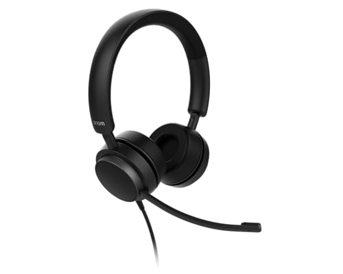 VERSATILITÀ TOTALE - Usa queste cuffie sport con telefoni Snom o altri dispositivi. Si adattano a diversi ambienti. Il cavo rimovibile le rende pratiche e facili da riporre