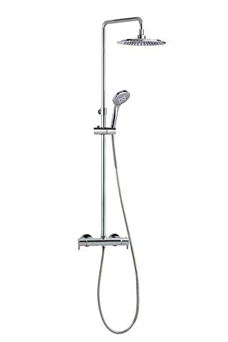 Robinetterie de douche - Ensemble thermostatique grande douche avec colonne fixe Blautherm - RAMON SOLER