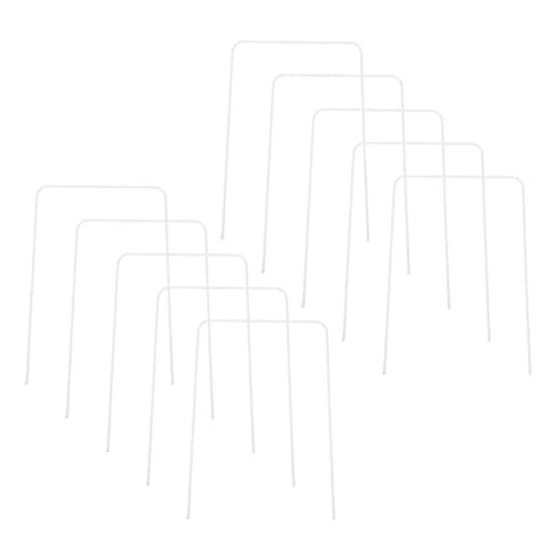 CIMAXIC 10pcs Metal Replacement Hoops for Backyard Lawn Games Compatibility for Family Gatherings and Outdoor Fun