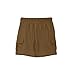 Boys' Pull on Cargo Shorts School Uniform Khaki Athletic Shorts for Boys Quick Dry Cargo Hiking Pants (Brown, 13-14 Years)