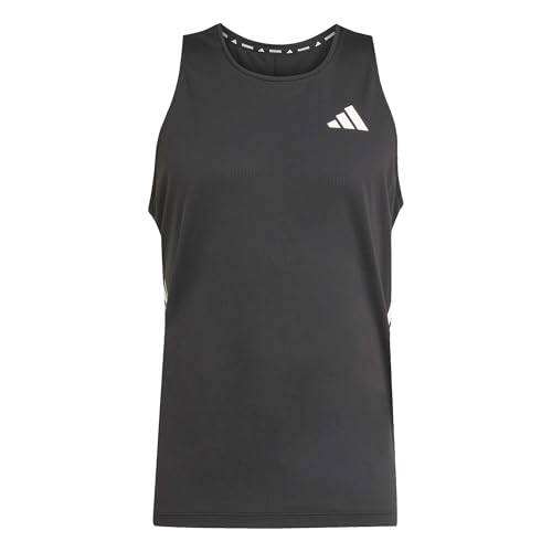 adidas Herren Adi365 Running Climacool Iconic Tank Shirt Black L