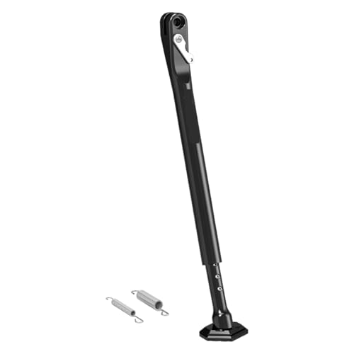 Béquille latérale réglable anti-chute pour moto enduro Sherco noire