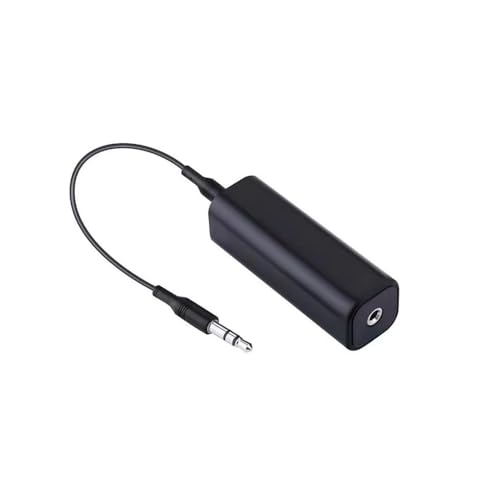 Aislador de bucle de masa jack de 3,5 mm, filtro antirruito para coche, estéreo en casa con cable de audio
