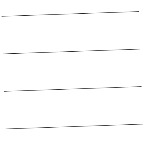 WHAMVOX 4pcs Black Plastic Kite Support Rods for DIY Kite Frame Poles Stable and Lightweight Spar Rods for Quick Assembly and Custom Model Making