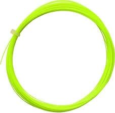 Badminton String Basic Starters High Resilience Badminton Gut Nylon Strings for General 0.68mm 10.5 Meter Dual Code Technology Pack of 2 (Green)
