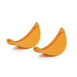 Snow Peak Hot Lips - Lip Protection - Heat-Safe Silicone - Fits Titanium Mug - Set of Two - Orange