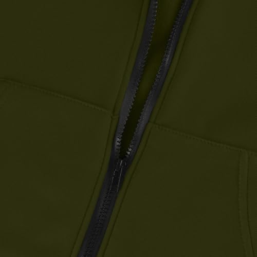 Zip Up Hoodie Women Long Sleeve Knee Length Tunic Hoodies Winter Fleece Hooded Sweatshirt 2024 Fall Long Jackets3