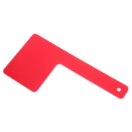 DIYEAH Universal Acrylic Mailbox Flag Replacement for Outdoor Mailboxes Rotatable Red Flag for Mail Notification