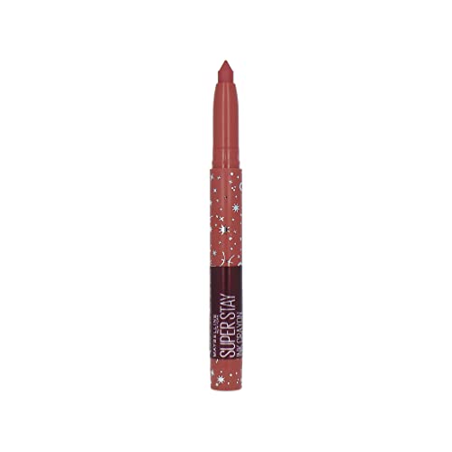 Maybelline New York Superstay Ink Crayon Zodiac - Pintalabios mate de larga duración, edición limitada, Tono 20 Enjoy the View, Piscis